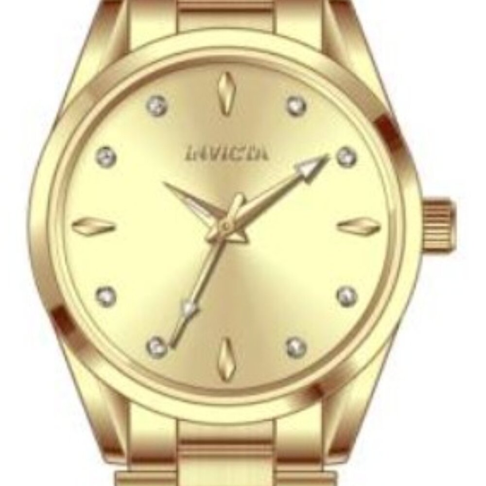 Invicta Celestial Moda Women's Watch - 28mm, Gold (69337) - Picture 7 of 7